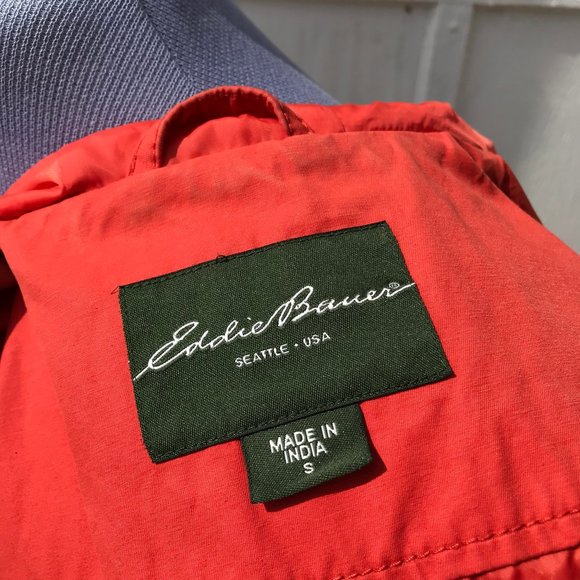 Eddie Bauer Red Hooded Jacket - Picture 8 of 11